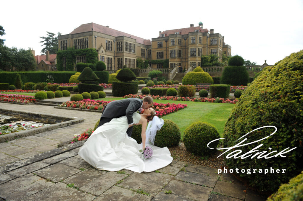 fanhams,lean back shot bride, groom, fanhams garden,